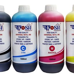 Kosh PGI-470 Refill Ink Compatible For MG6840 MG5740 TS5040 TS6040 Printer 1000ML Black + Tri Color Combo Pack Ink Bottle-image-13