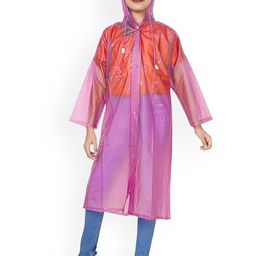 BAESD Kids Waterproof Long Rain Jacket-image-10