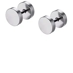 shobhram Set Of 3 Metal Circular Studs image 4