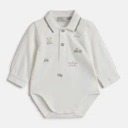 Chicco Infant Boys Printed Pure Cotton Bodysuit-image-47