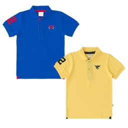 JusCubs Boys 2 Polo Collar Applique T-shirt-picture-11