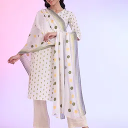 AURELIA Geometric Woven Design Dupatta-picture-26