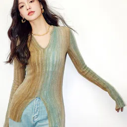 JC Collection Women Cable Knit Pullover-31