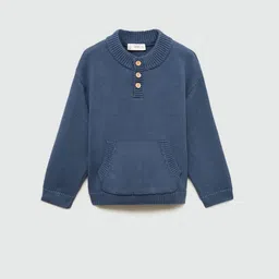 Mango Kids Boys Pure Cotton Knitted Sweater-40