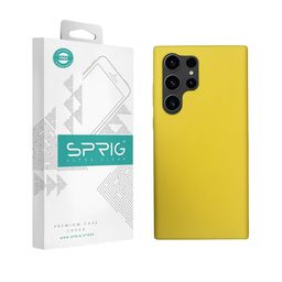 SPRIG Solid Silicone Samsung Galaxy S24 Ultra Back Case Mobile Accessories-image-70