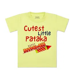 arvesa My First Diwali Printed Kids Tshirt-picture-14