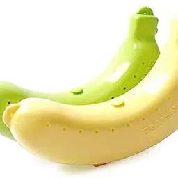 Plastic Banana Storage Plastic Case 2 Containers Lunch Box (220 ml) 2 Containers Lunch Box-12