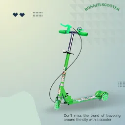 Smart Kick Scooter for Kids/Baby with Adjustable Height, Foldable Kids Scooter-2
