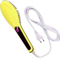 Fitaza HQT 906 New Fast Hair Straightener Brush Comb with Temperature LCD Display Hair Straightener-image-6