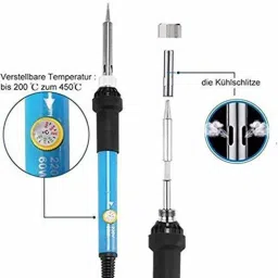 svojas soldering iron soldering kit soldring. iron soldering machine soldering iron 60 watt micro soldering iron with 5 Bits Adjustable Temperature Soldering Tool 60 W Temperature Controlled image 3