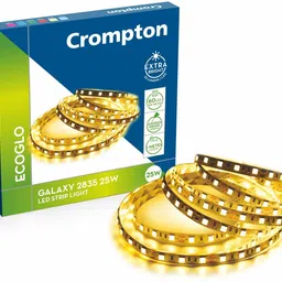 crompton 300 LEDs 196.85 inch Yellow Steady Strip Rice Lights-picture-21
