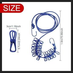 Iron Retractable Clothesline-image-2