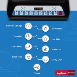 lifelong 2000 W Induction Cooktop Push Button image 2