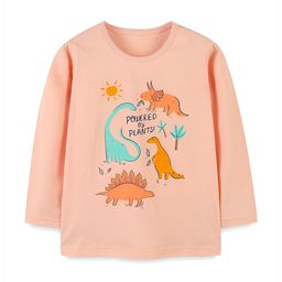 LULU & SKY Girls Typography Printed T-shirt-image-98