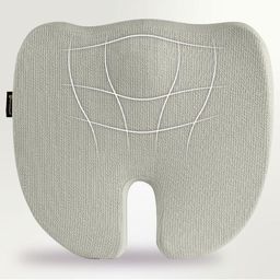 betterhood Grey Memory Foam Ergonomic Coccyx Chair Seat Cushion-picture-35