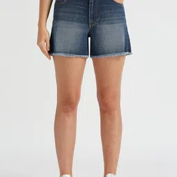 Pepe Jeans Women Washed High-Rise Denim Shorts-picture-11