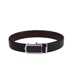 Cazzano Men Textured PU Formal Belt-12