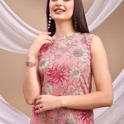 KALINI Women Floral Printed Regular Kurta with Palazzos-image-38