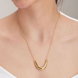 PALMONAS Gold-Plated Necklace-image-82