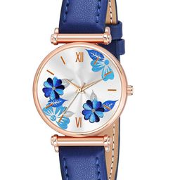 Gopal Shopcart Unisex Dial & Leather Straps Analogue Watch C34 RG Fosil BLU Leather_F-image-19