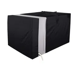Stylista Black Solid Waterproof Air Conditioner Covers-picture-27