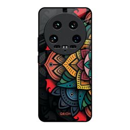 QRIOH Unisex Mi 14 Ultra 5G Quirky Shockproof Glass Back Case-image-46