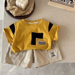 StyleCast x Revolte Unisex Kids T-shirt With Shorts-52