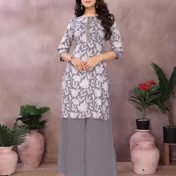 Rangita Women Floral Printed Casual Straight Kurta-picture-40