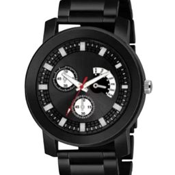Miss Perfect Men Embellished Dial & Bracelet Style Straps Analogue Watch QR86-picture-21