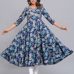 OKD Empires Women Paisley Embroidered Thread Work Kurta-picture-25