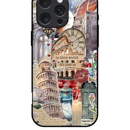 QRIOH Quirky Printed iPhone 16 Pro Max Back Case Mobile Accessories-image-57