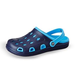 FLITE Men Colourblocked Rubber Clogs Flip Flops-image-23