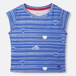 ELLE Striped Cotton Top-image-14