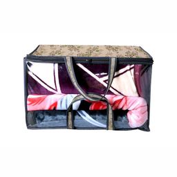 The Furnishing Tree Beige 2 Pieces Water Resistant Wardrobe Multi-Utility Organisers-image-51