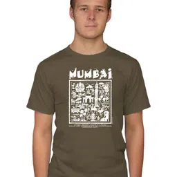 Tantra Men Graphic Printed Round Neck Cotton T-shirt-image-74