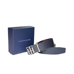 Tommy Hilfiger Men Textured Leather Reversible Belt-image-14