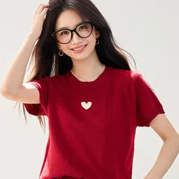 StyleCast Women Short Sleeves Round Neck Sweatshirt-picture-21