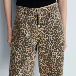 MANGO Women Animal Printed Shorts-picture-16