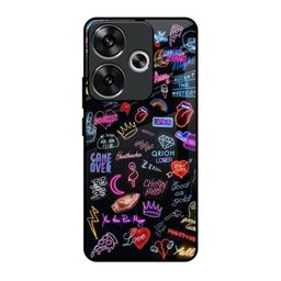 QRIOH Quirky Printed Poco F6 5G Back Case Mobile Accessories-image-98