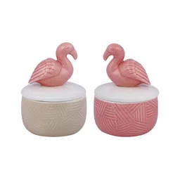 TAYHAA Pink Set of 2 Regular Multi-Utility Organisers image 5