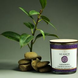 MI AMOR PARIS White 1 Piece Crown Chakra Jar Candle-150g-image-85