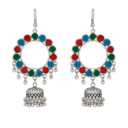 Kailash Creation Classic Jhumkas Earrings-39