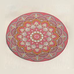 Yellow Weaves 6-Pcs Blue & White Printed Table Placemats-25