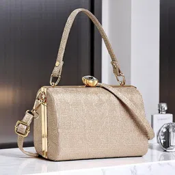 Exotic Textured Box Clutch-49
