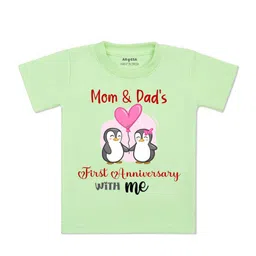 Arvesa Kids Typography Printed Applique T-shirt-image-28