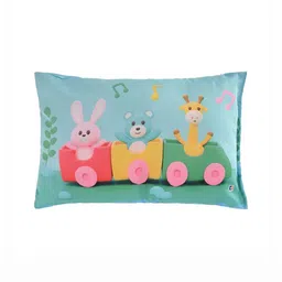 Aura Green Memory Foam Filled Cotton Ultra Soft Baby Pillow-image-7