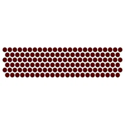 Comet Busters Set Of 3 Bindiful Beautiful Traditional Designer Bindi - Maroon image 3
