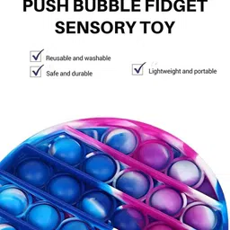 YK Kids 3-In-1 Unicorn & Round Pop It Fidget Gaming Accessory Toy Set image 4