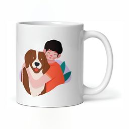 Mr UVD Multi-Coloured Ceramic Cup-image-52
