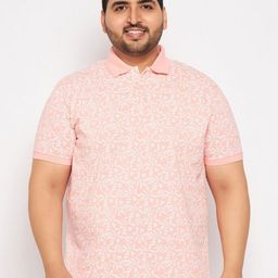 Sztori Men Floral Printed Polo Collar Pockets T-shirt-image-96